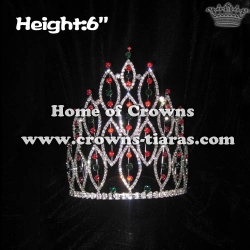 Crystal Spike Pageant Crowns For Christmas