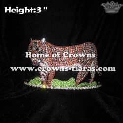 3inch Tiger Animal Pageant Crowns