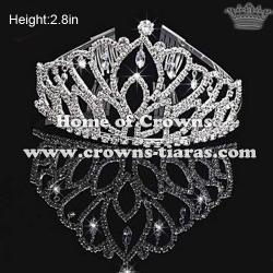 Gorgeous Beauty Pageant Queen Crowns With Dangle Diamonds