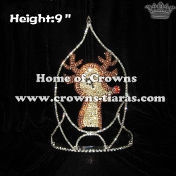 Crystal Deer Crowns Christmas Crowns