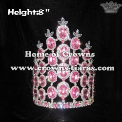 Whole Pink Diamond Queen Crowns