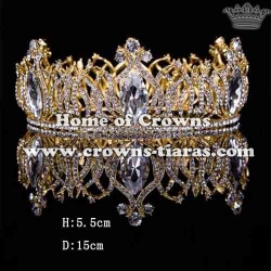 Gorgeous Full Round Pageant Crowns With Diamond