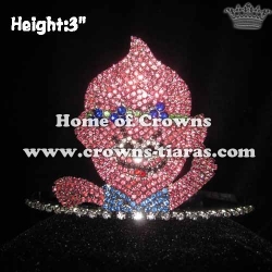 3in Crystal Trolls Pageant Crowns