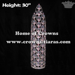 30in Large Wholesale Pageant Queen Crowns