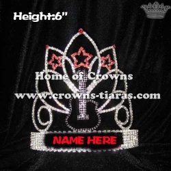 Crystal Guitar Star Shaped Pageant Crowns