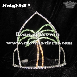 Summer Plam tree Pageant Crowns