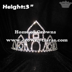 Crystal Castle Rhinestone Crowns