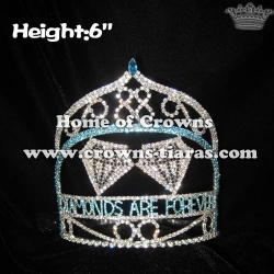 Crystal Diamonds Pageant Queen Crowns