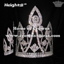 8inch Unqiue Wholesale Pageant Crowns