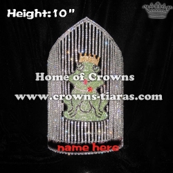 10in Height Wholesale Custom Frog Pageant Crowns