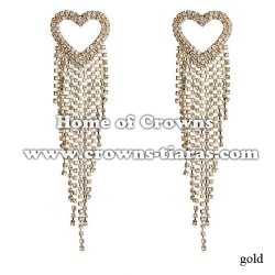 Wholesale Rhinestone Party Queen Earrings