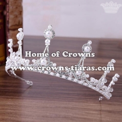 Wholesale Crystal Wedding Tiaras With Pearls