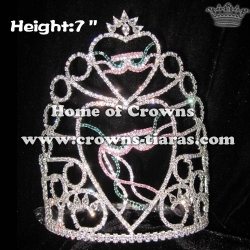 7inch Wholesale Mardi Gras Pageant Crowns