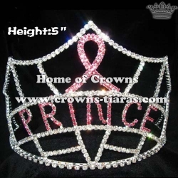 Crystal Ribbon Pageant Crowns with PRINCE