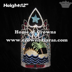 12in Height Custom Pageant Summer Crowns