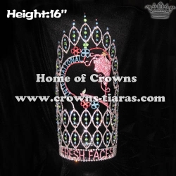 16in Height Large Big Custom Pageant Crowns