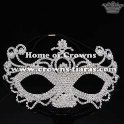 Unique Rhinestone Fancy Ball Mask