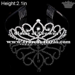 Wholesale Small Crystal Princess Tiaras