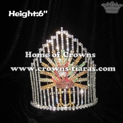 Crystal Rhinestone Christmas Turkey Crowns