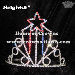 5inch Colorful Star Pageant Crowns