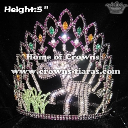 Zebra Aminal Jungle Pageant Crowns