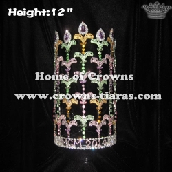 12inch Crystal Fleur De Lis Crowns