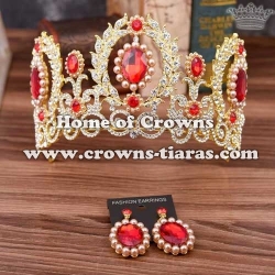 Crystal Pageant Queen Crowns In Stock