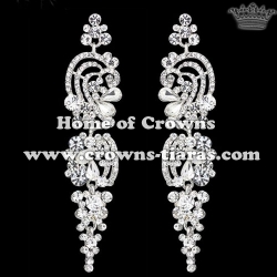 Wholesale Clear Crystal Bridal Earrings