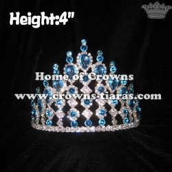 Blue Diamond Pageant Crystal Crowns