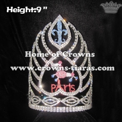 Wholesale Custom Little Sheep Crystal Pageant Crowns