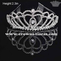 Small Crystal Rhinestone Party Crowns