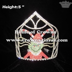 Crystal Christmas Grinch Pageant Crowns