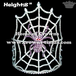 8inch Spider Crowns Halloween Pageant Crowns