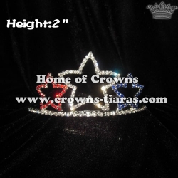 2inch Star Rhinestone Pageant Crowns---4th Of July