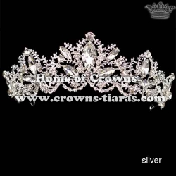 Wholesale Flower Rhinestone Bridal Tiaras