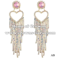 AB Rhinestone Party Fashion Earrings