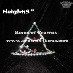 3inch Crystal Christmas Tree Crowns