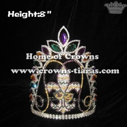 Custom Crystal Mardi Gras Pageant Crowns