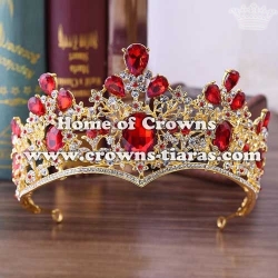 Baroque Crystal Wedding Queen Tiaras