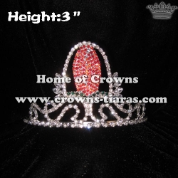 3inch Corn Crystal Pageant Crowns