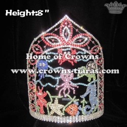 Wholesale Crystal Ocean Animal Pageant Crowns