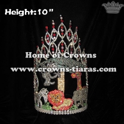 10inch Jungle Animal Wholesale Crowns