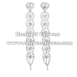 Fashion Crystal Rhinestone Bridal Earrings