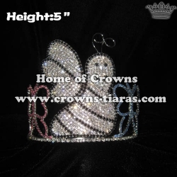 5in Height Rhinestone Bee Spring Animal Crowns