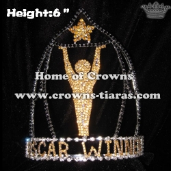 6in Height Crystal OSCAR STAR Pageant Crowns