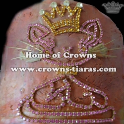 4inch Lovely Kitty Cat Custom Crowns