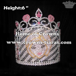 6inch Gorgeous Girl Crystal Pageant Crowns