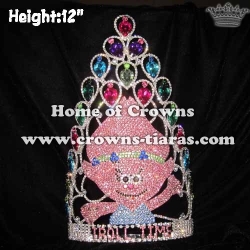 Wholesale Crystal Trolls Pageant Crowns