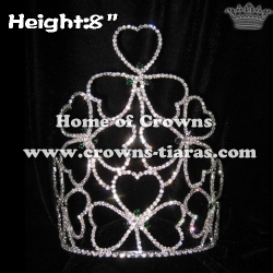 Crystal Clovers Crowns Pageant Crowns