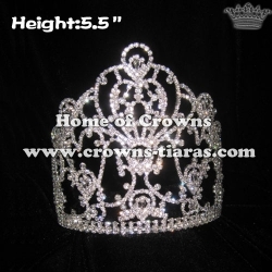 Wholesale Clear Crystal Pageant Crowns
